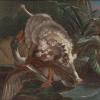 Jacques-Charles Oudry nature morte avec chien et le canard